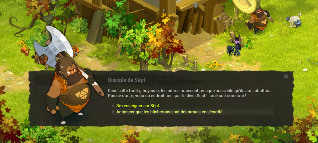 DOFUS Bûcherons en détresse Breakflip